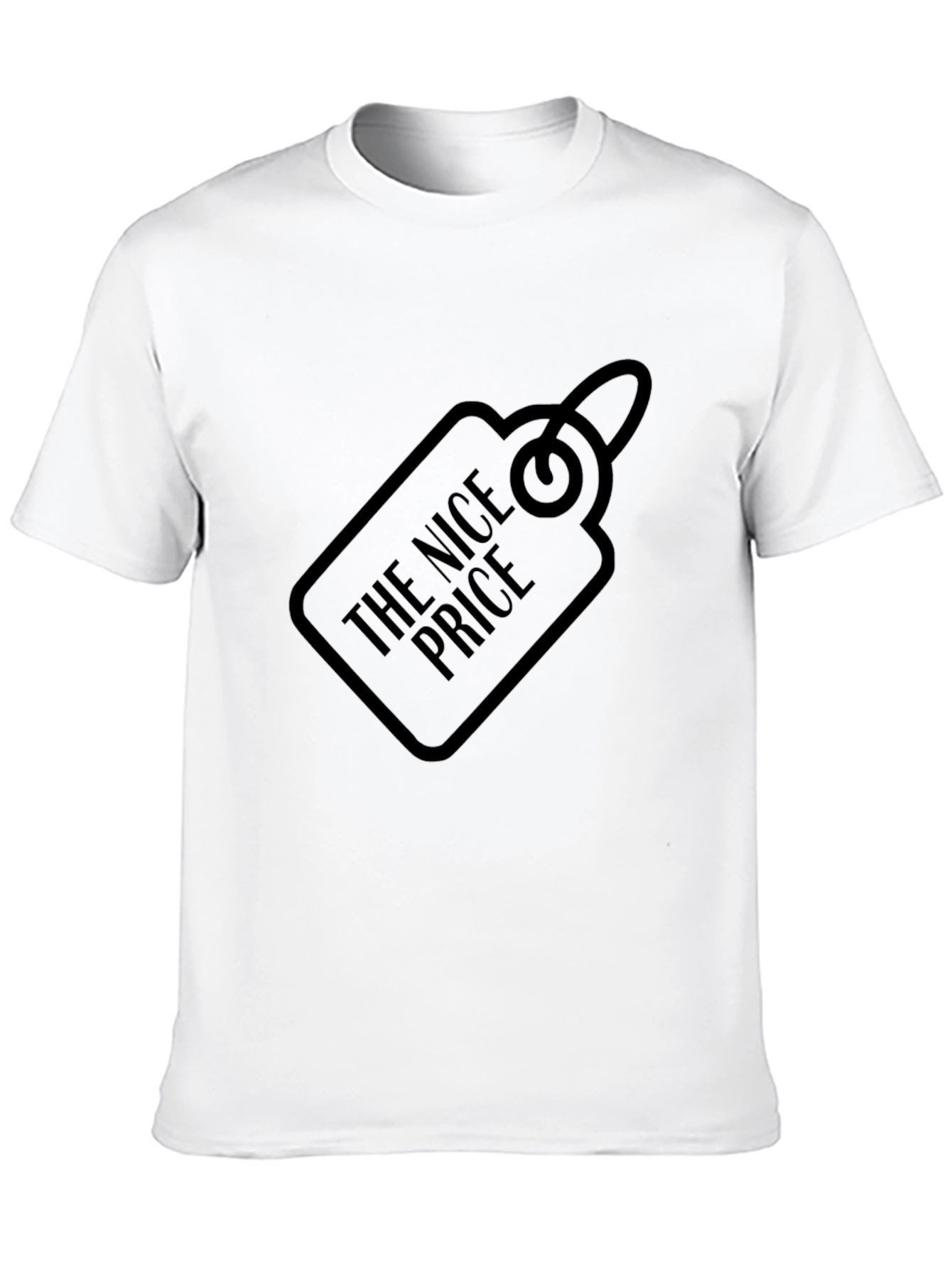 The Nice Price Black Tee Shirt
