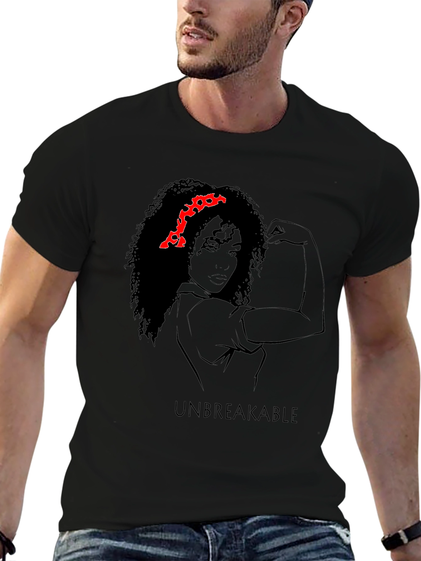 Unbreakable Empowerment Graphic T-Shirt