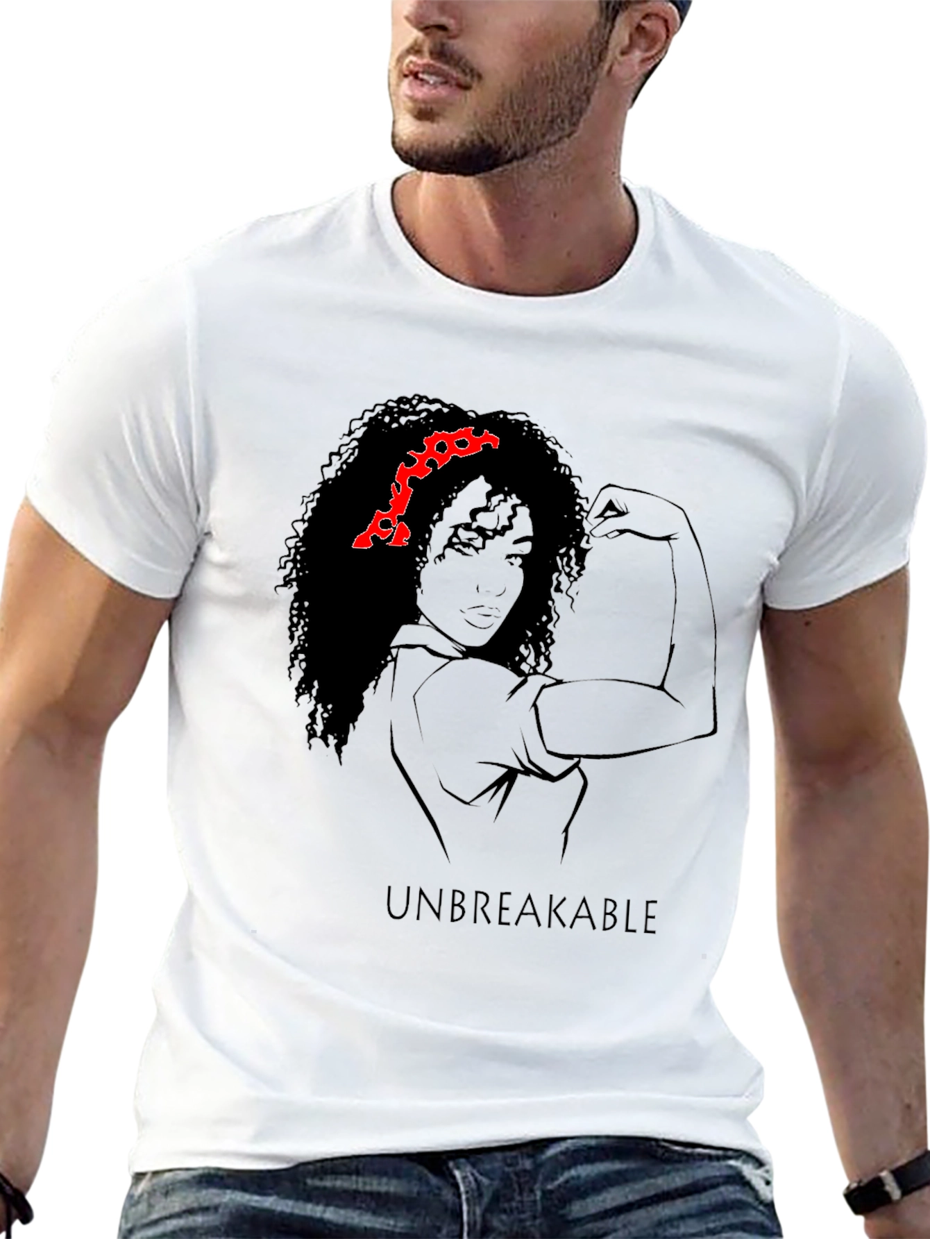 Unbreakable Empowerment Graphic T-Shirt