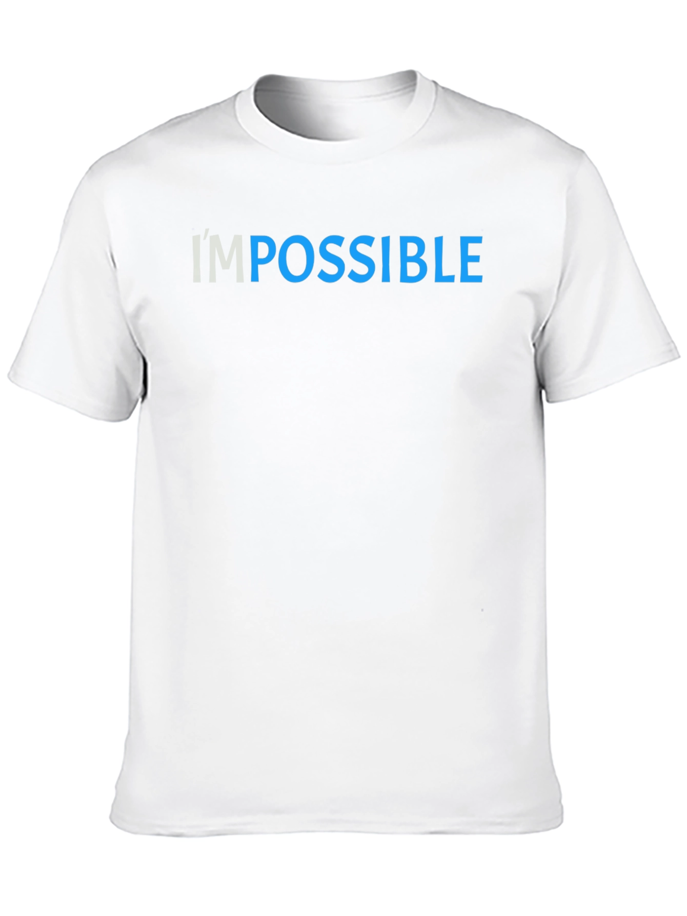 Im Possible T-Shirt - Motivational Black Tee