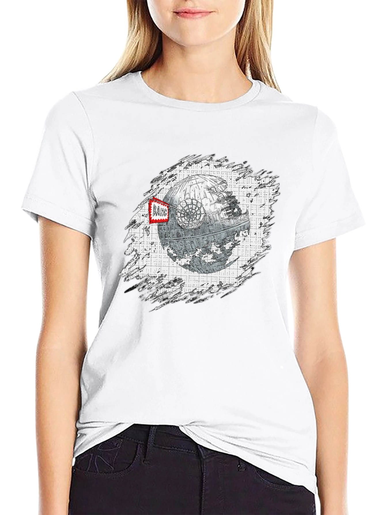 Death Star T-Shirt - Sci-Fi Graphic Tee