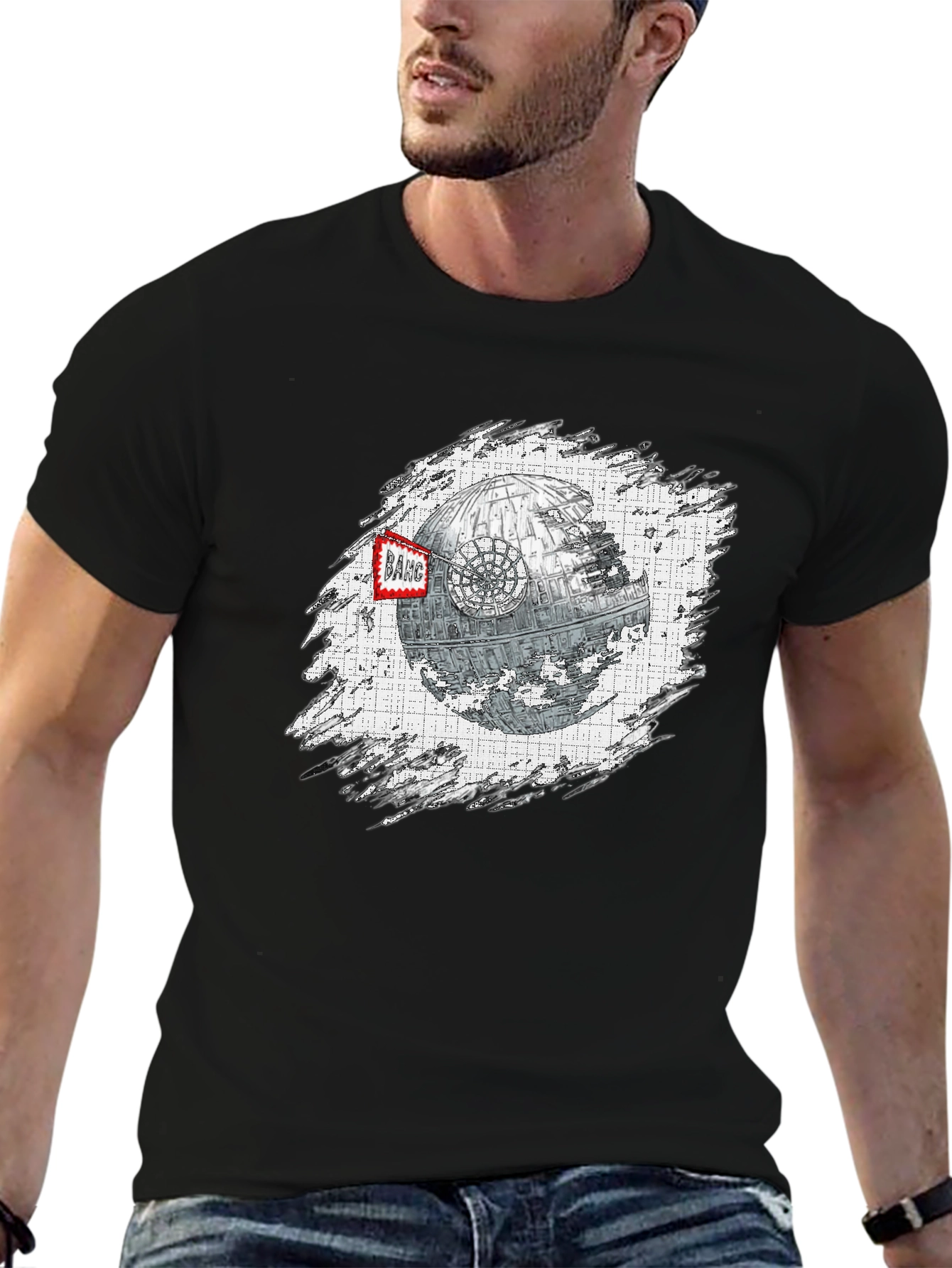 Death Star T-Shirt - Sci-Fi Graphic Tee