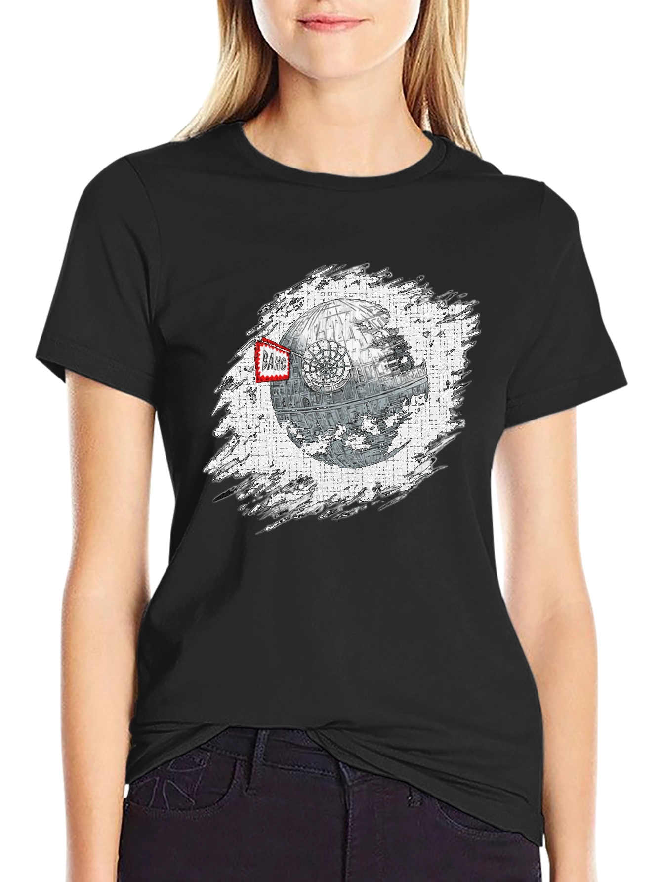 Death Star T-Shirt - Sci-Fi Graphic Tee