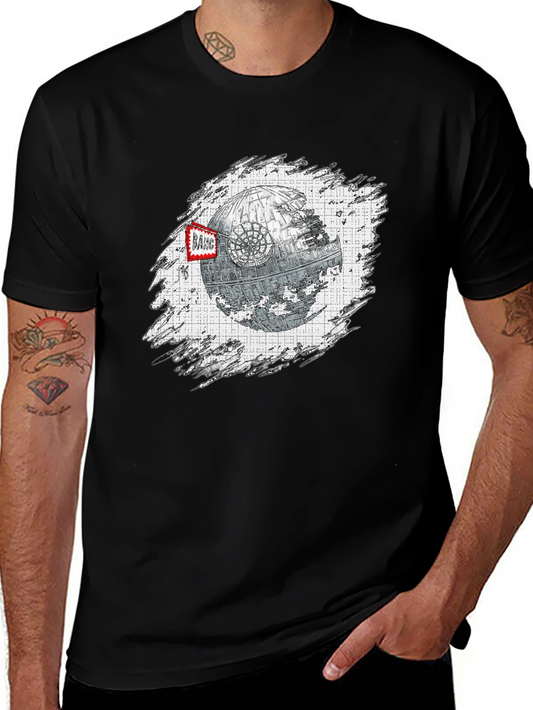Death Star T-Shirt - Sci-Fi Graphic Tee