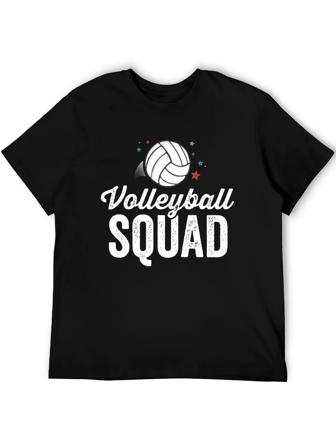 Volleyball Squad T-Shirt - Sporty Crew Neck Tee