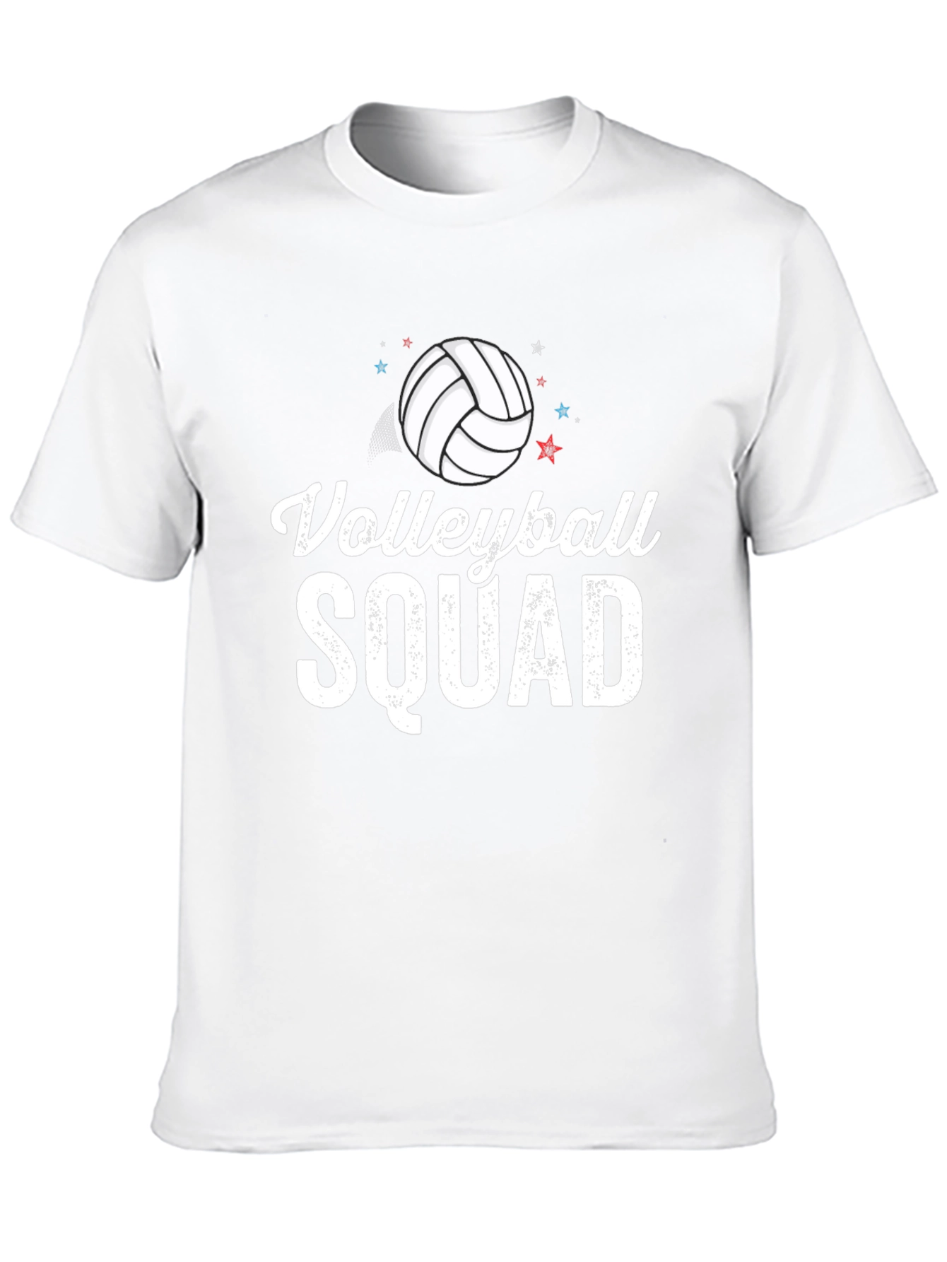 Volleyball Squad T-Shirt - Sporty Crew Neck Tee