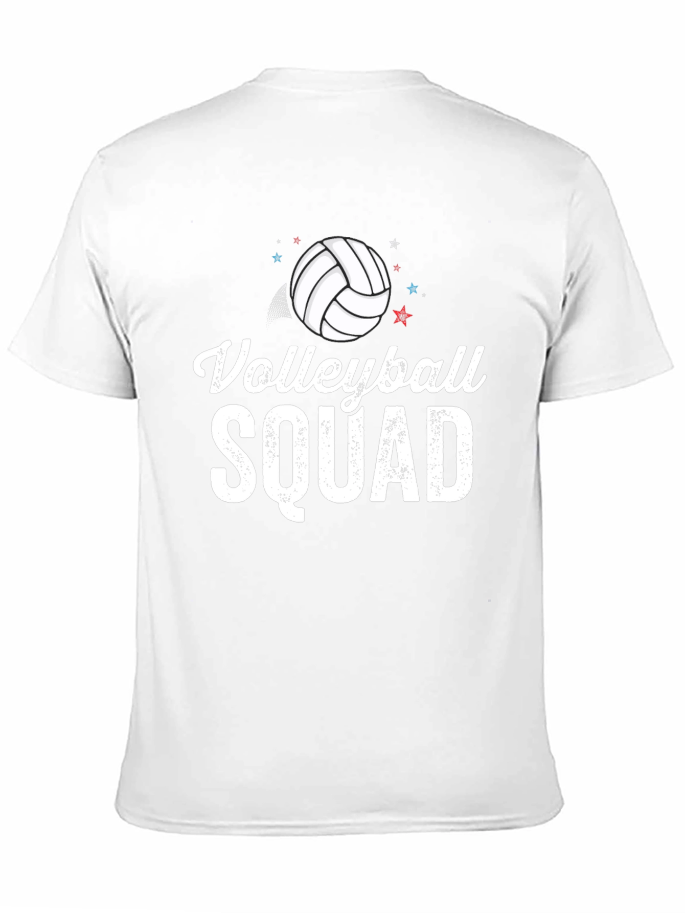 Volleyball Squad T-Shirt - Sporty Crew Neck Tee