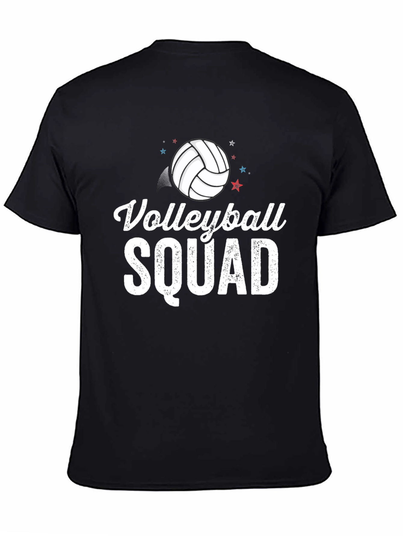 Volleyball Squad T-Shirt - Sporty Crew Neck Tee