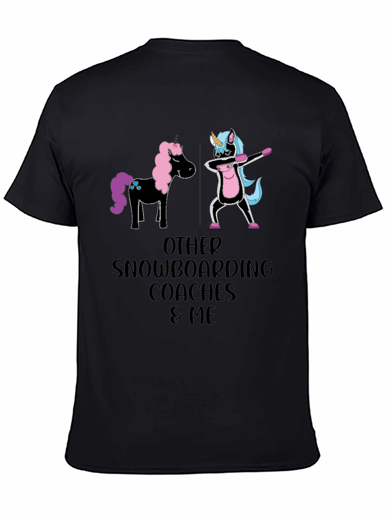 Funny Snowboarding Coach Unicorn T-Shirt
