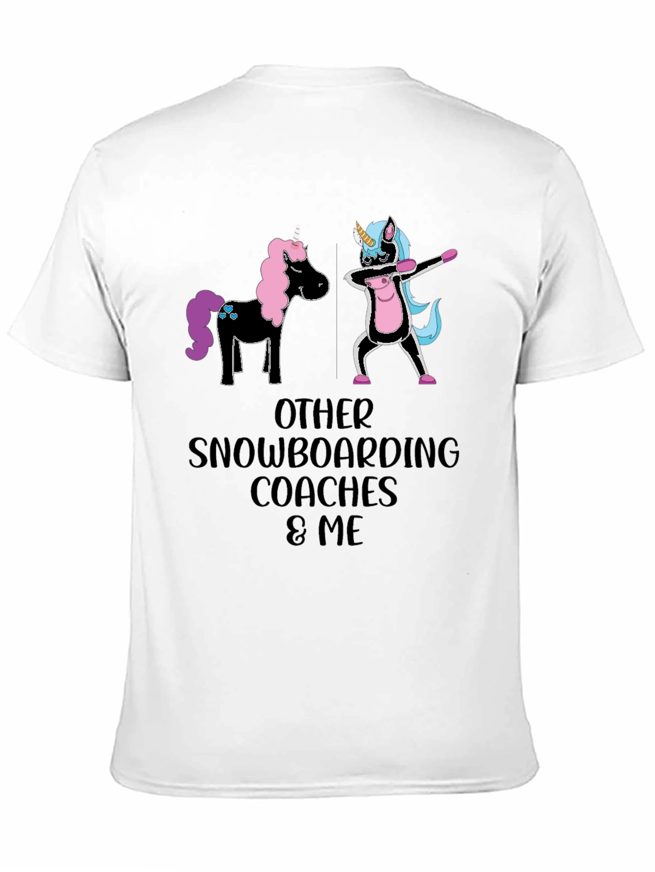 Funny Snowboarding Coach Unicorn T-Shirt