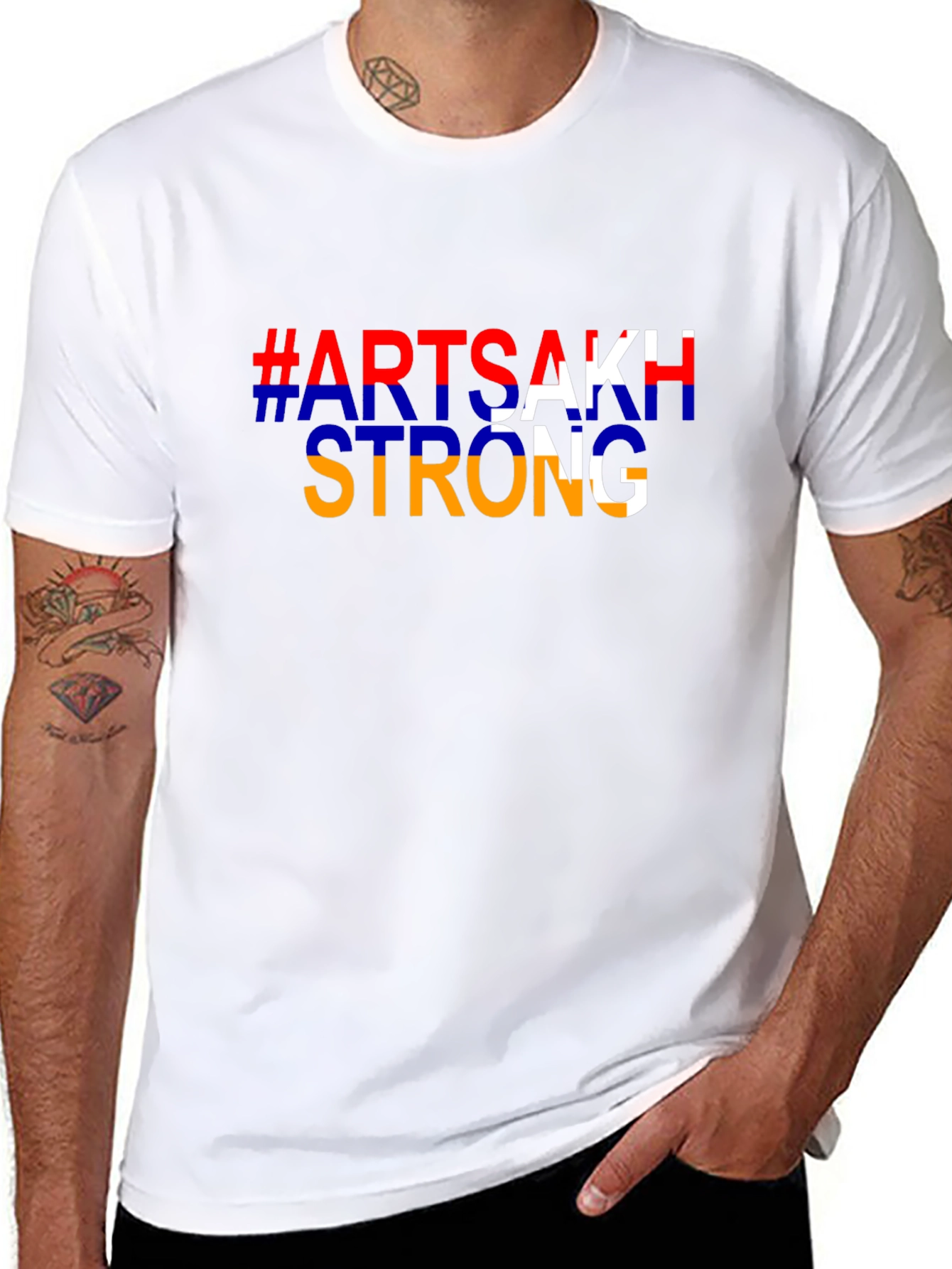 Artsakh Strong T-Shirt - Support Armenia