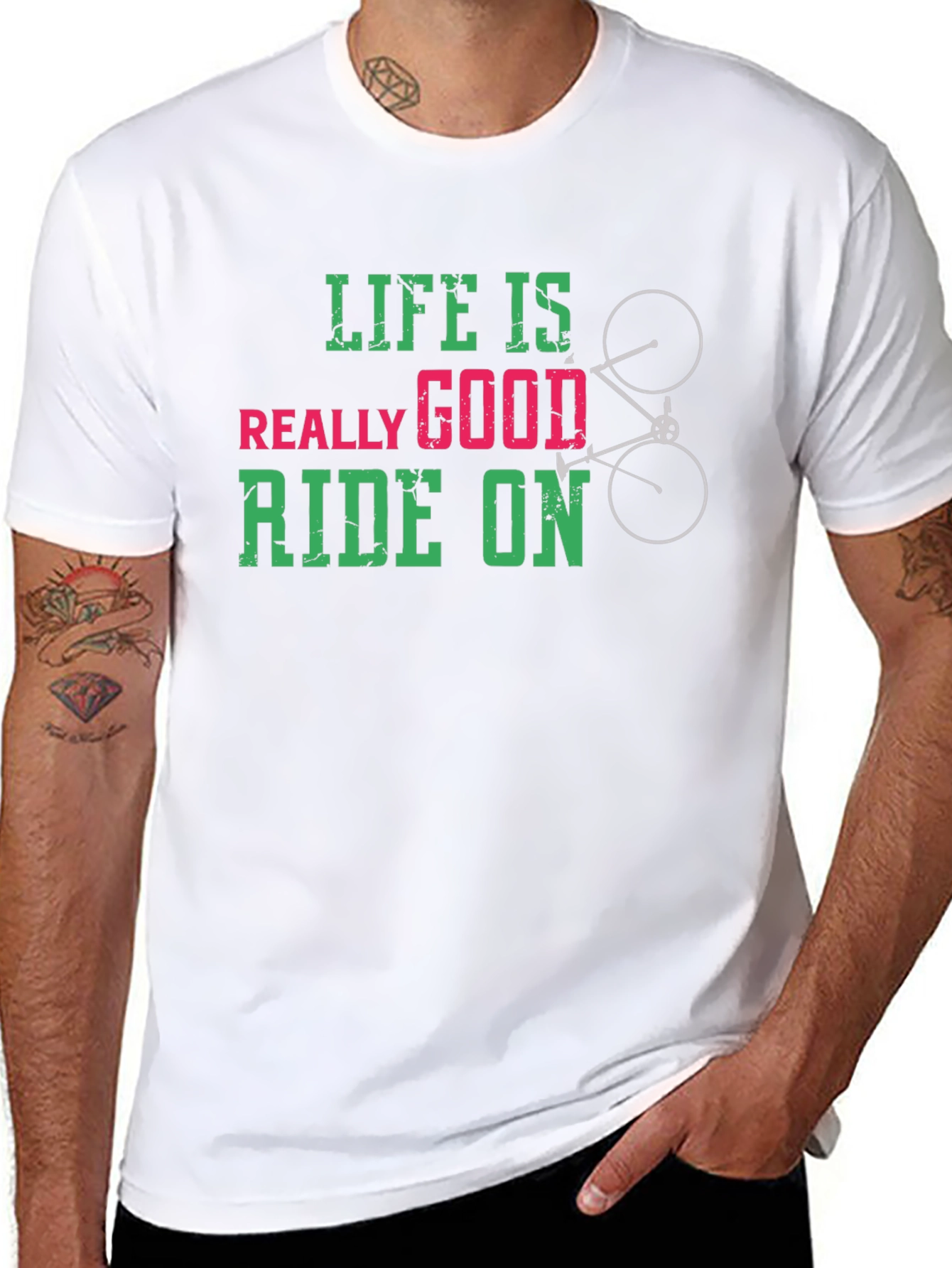 Life Is Really Good Ride On T-Shirt