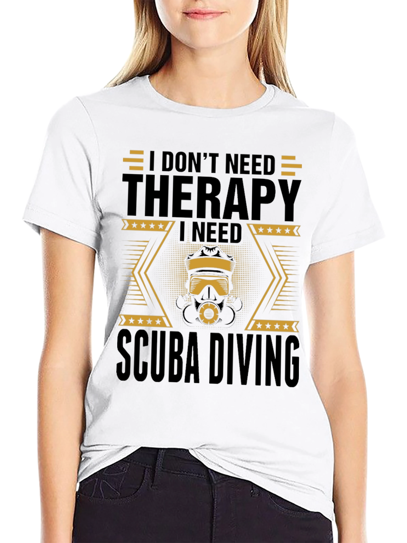 Scuba Diving Therapy T-Shirt - Diver Gift