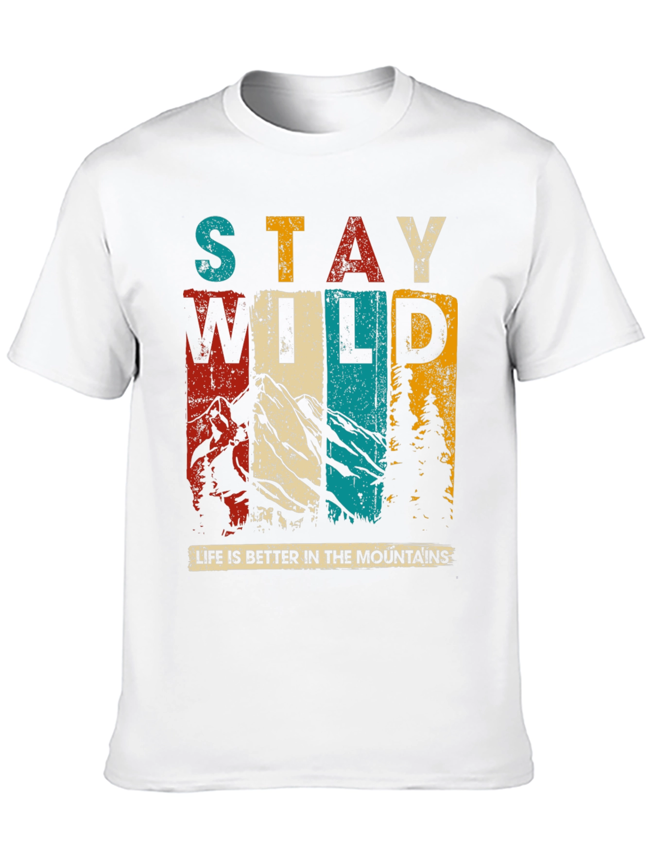 Stay Wild Mountain Adventure T-Shirt