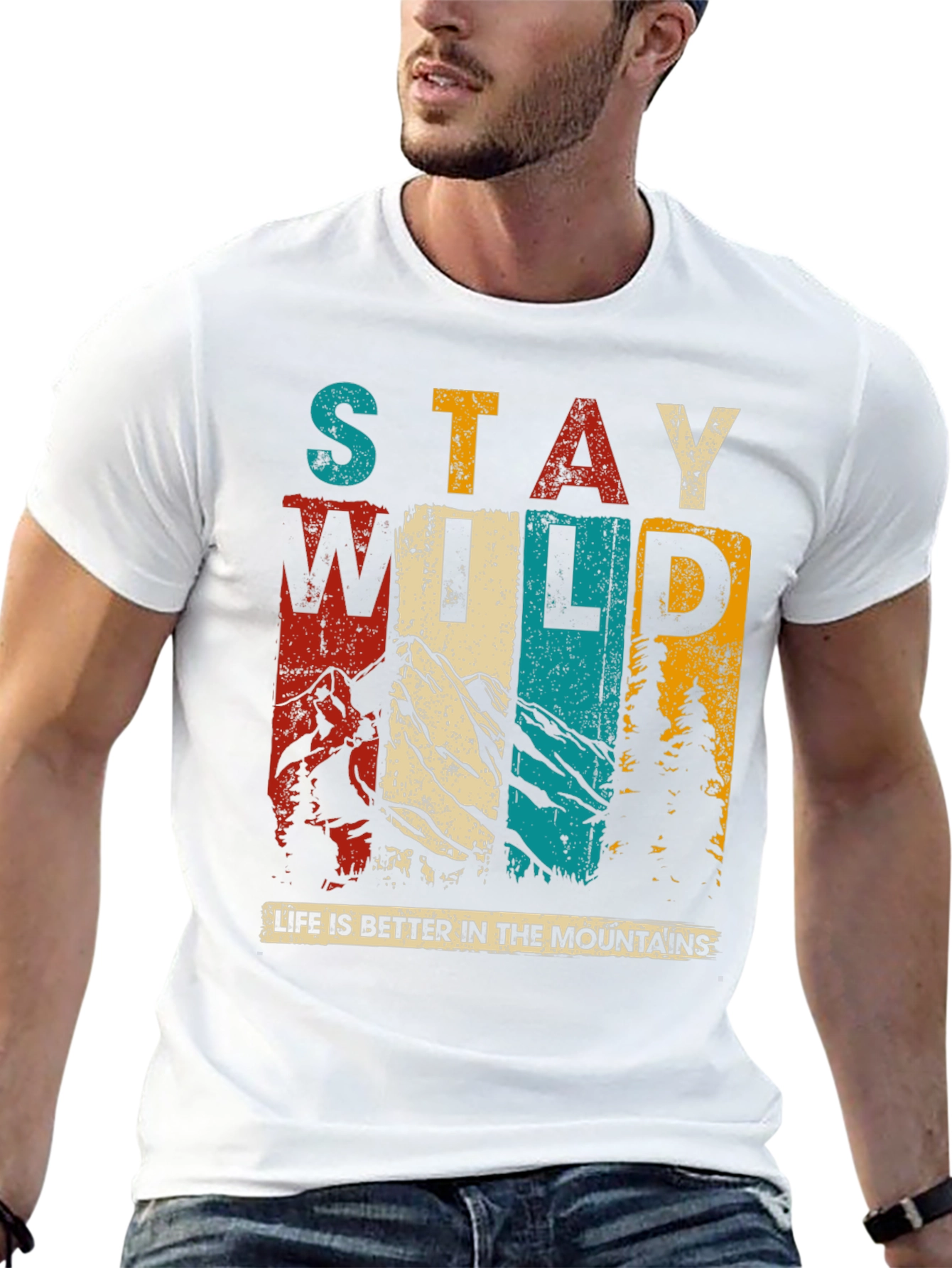 Stay Wild Mountain Adventure T-Shirt
