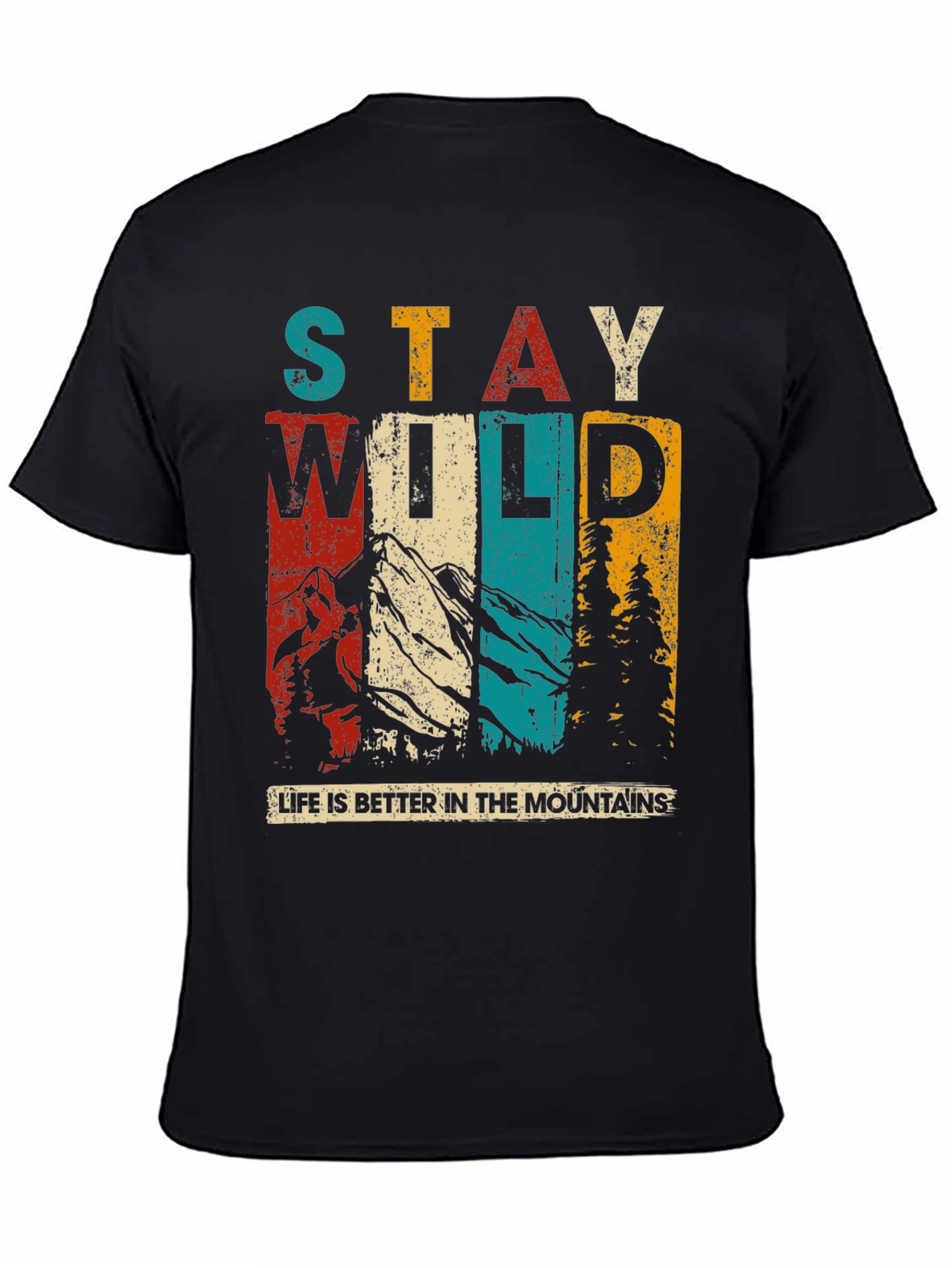 Stay Wild Mountain Adventure T-Shirt