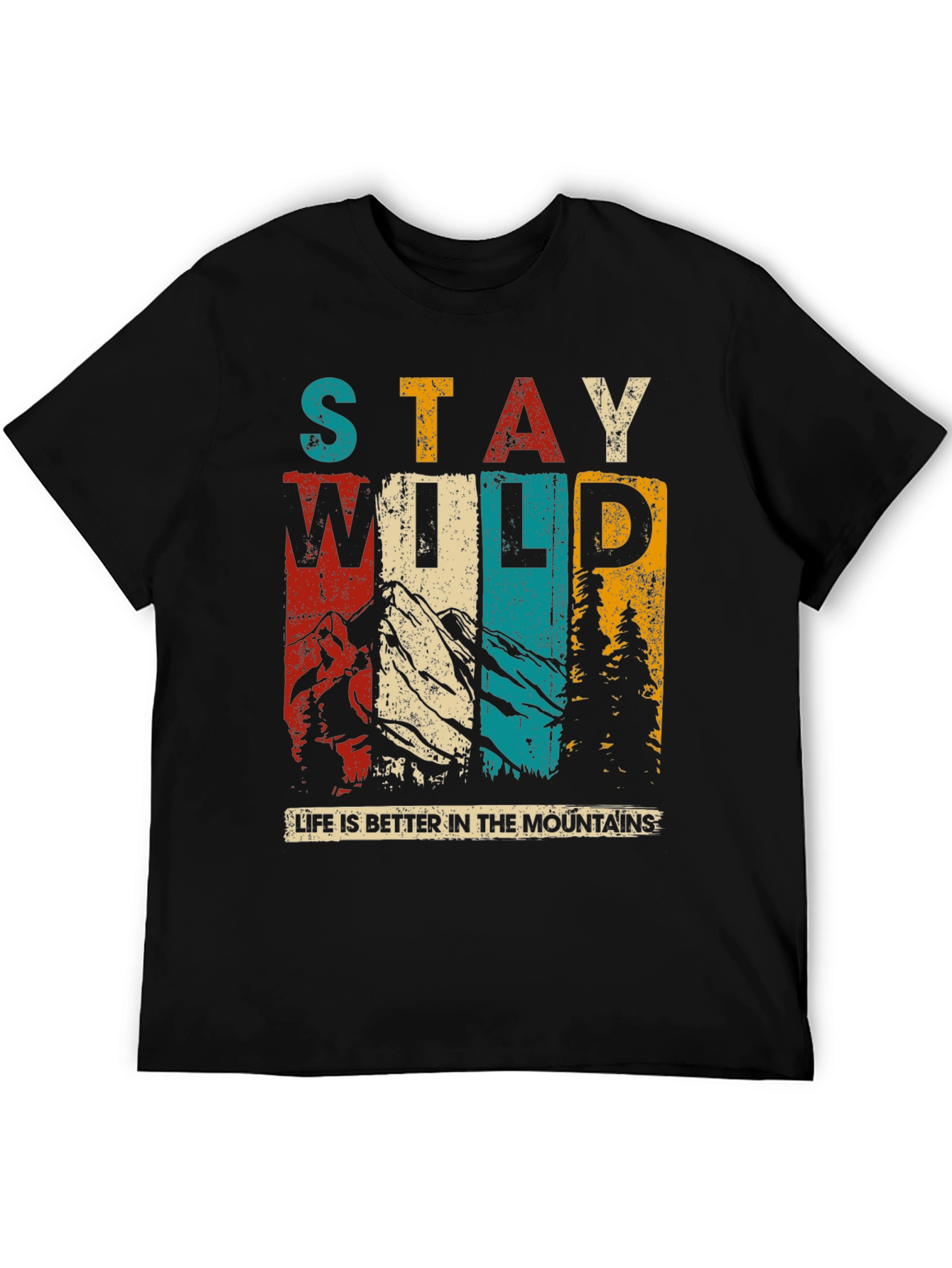 Stay Wild Mountain Adventure T-Shirt