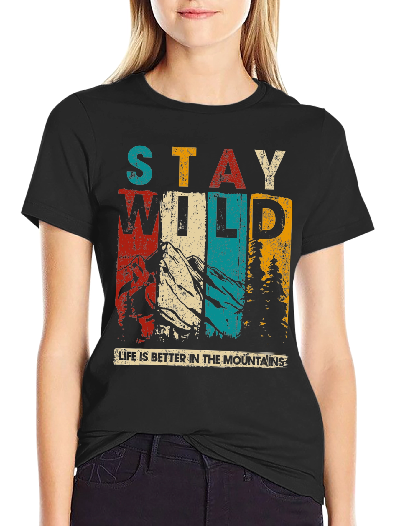 Stay Wild Mountain Adventure T-Shirt