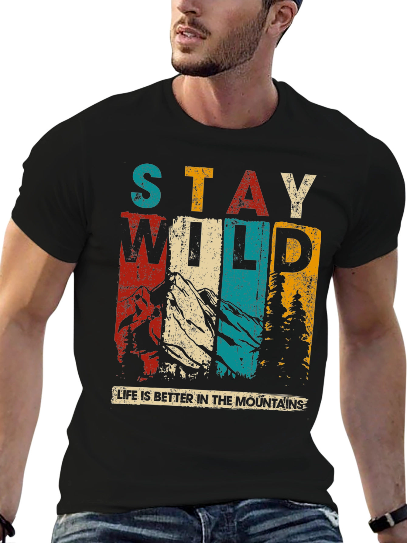 Stay Wild Mountain Adventure T-Shirt