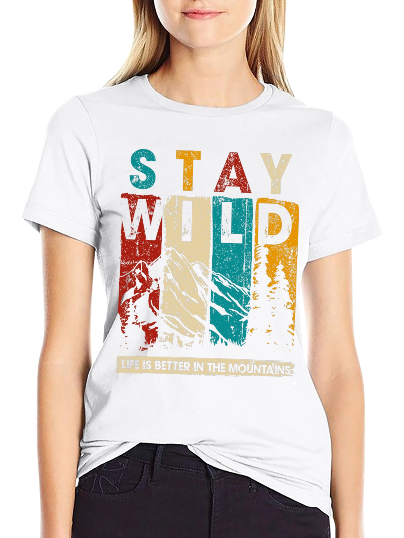 Stay Wild Mountain Adventure T-Shirt