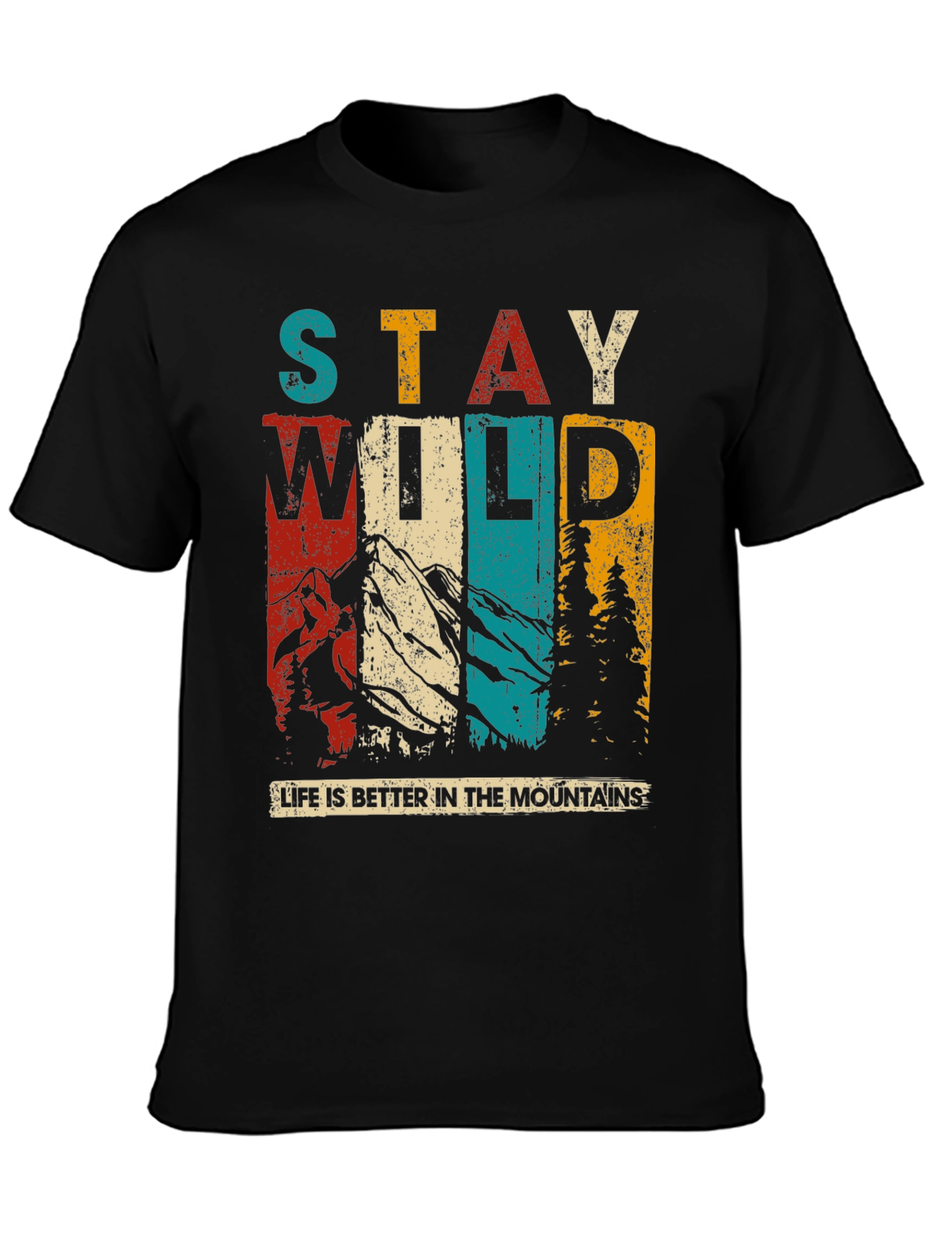 Stay Wild Mountain Adventure T-Shirt