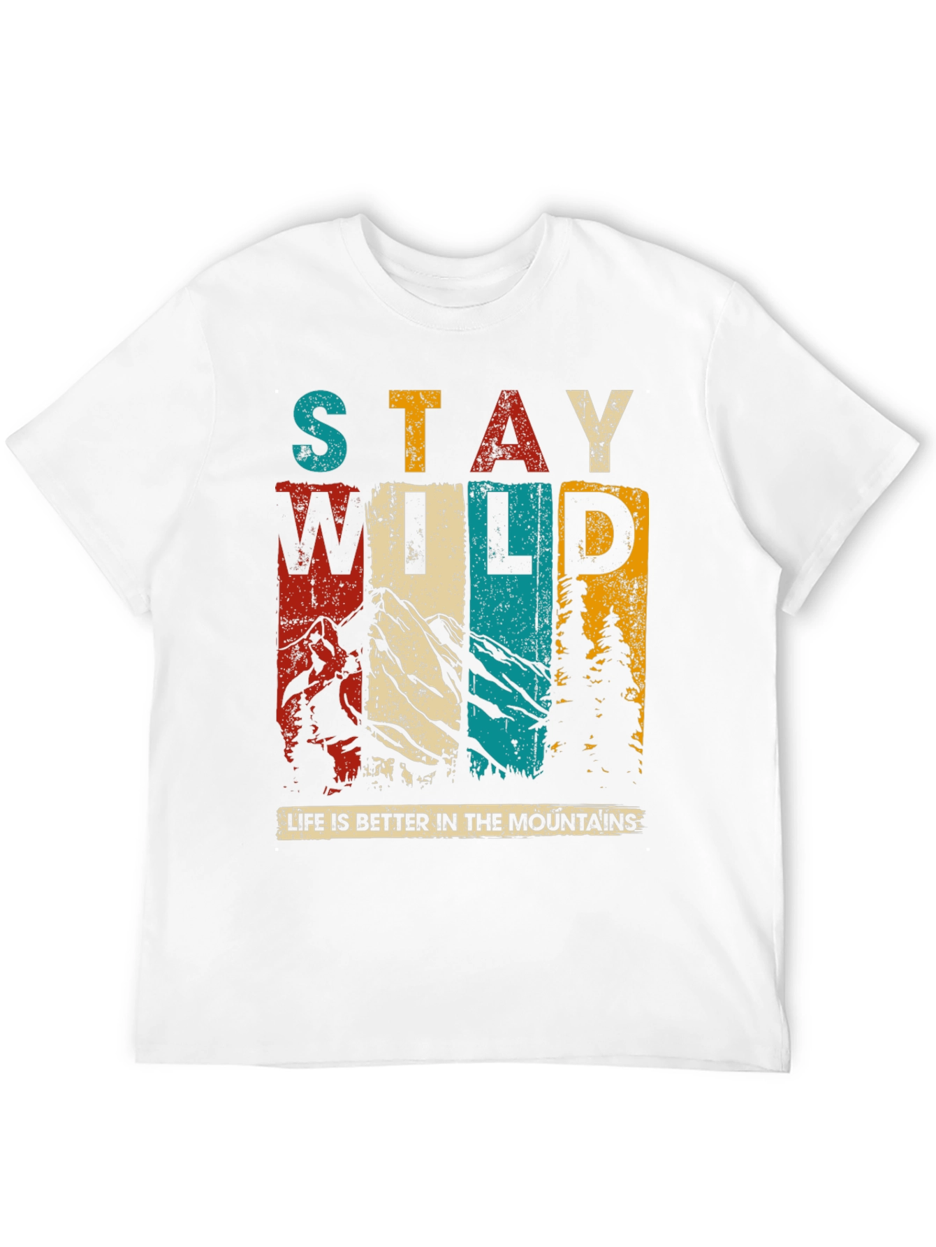 Stay Wild Mountain Adventure T-Shirt