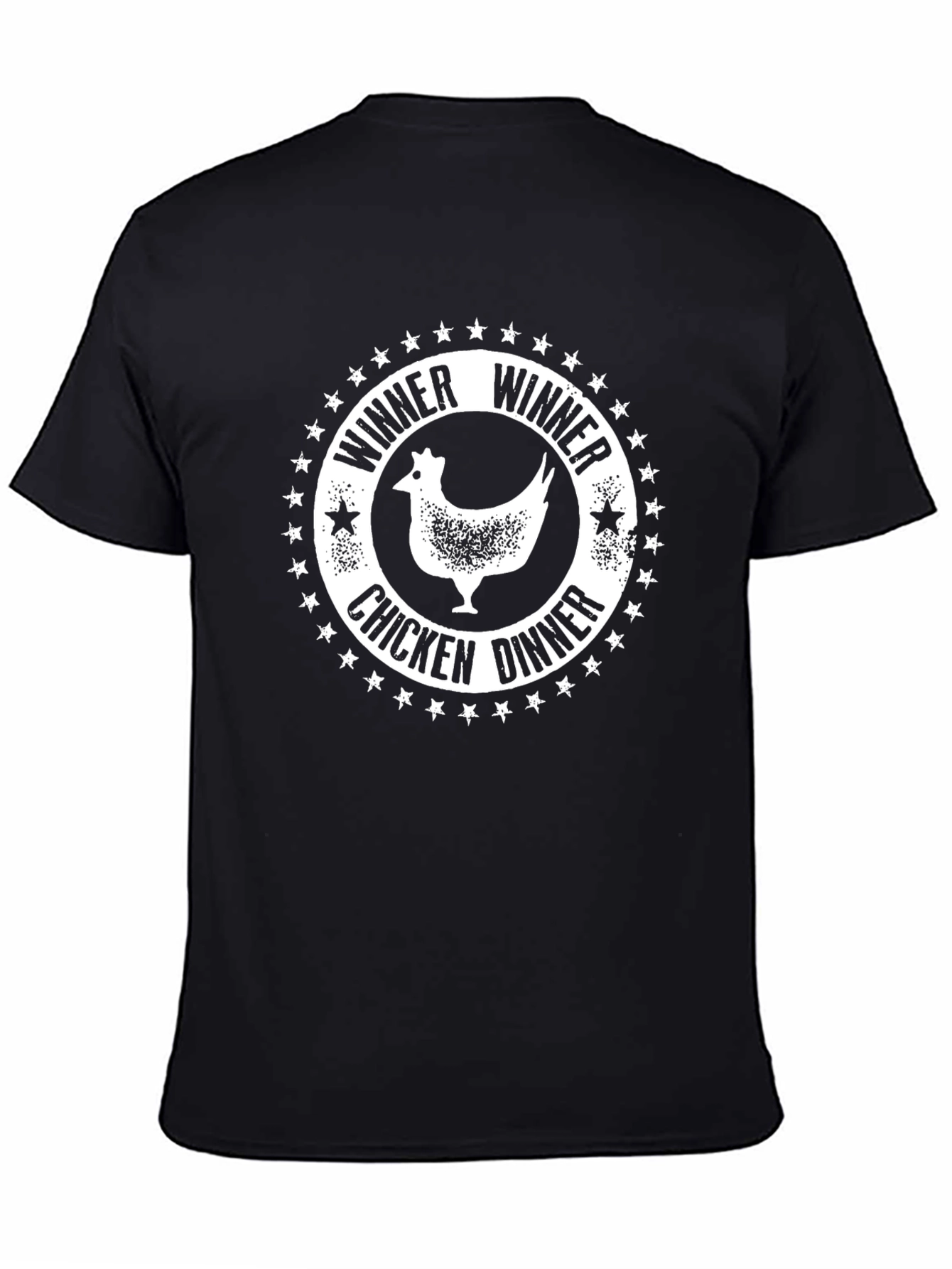 Winner Winner Chicken Dinner Black T-Shirt