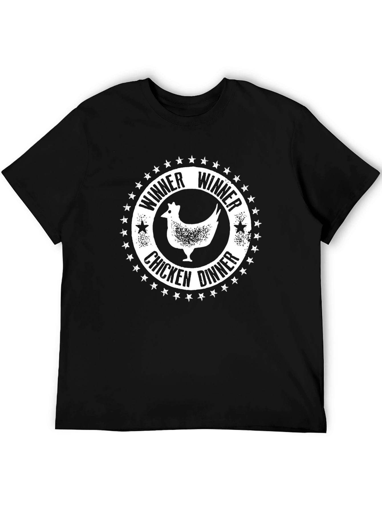 Winner Winner Chicken Dinner Black T-Shirt