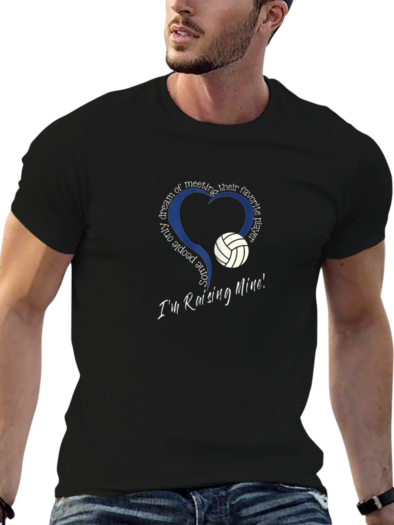 Raising Mine Volleyball T-Shirt
