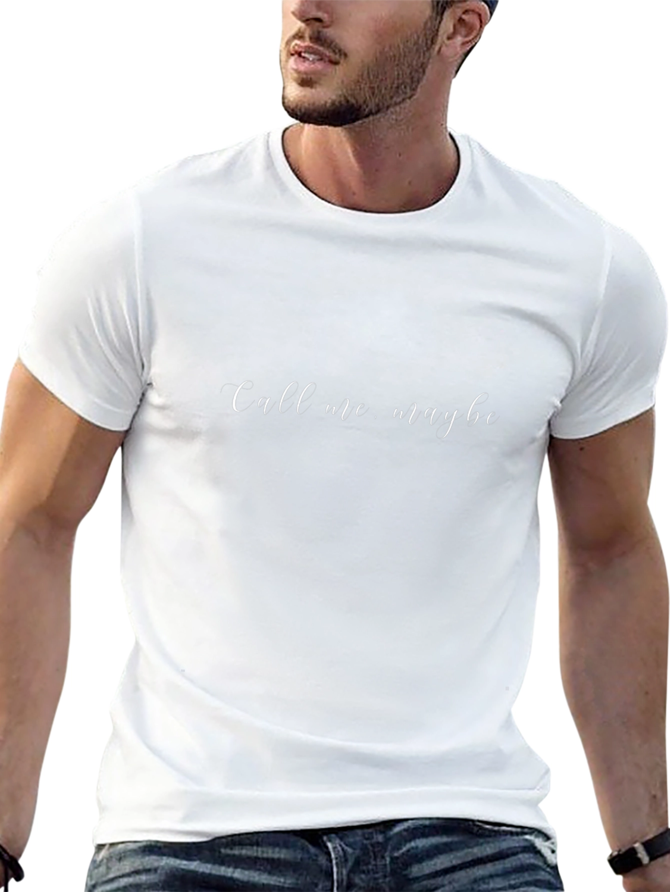 Call Me Maybe Black T-Shirt - Trendy & Comfy