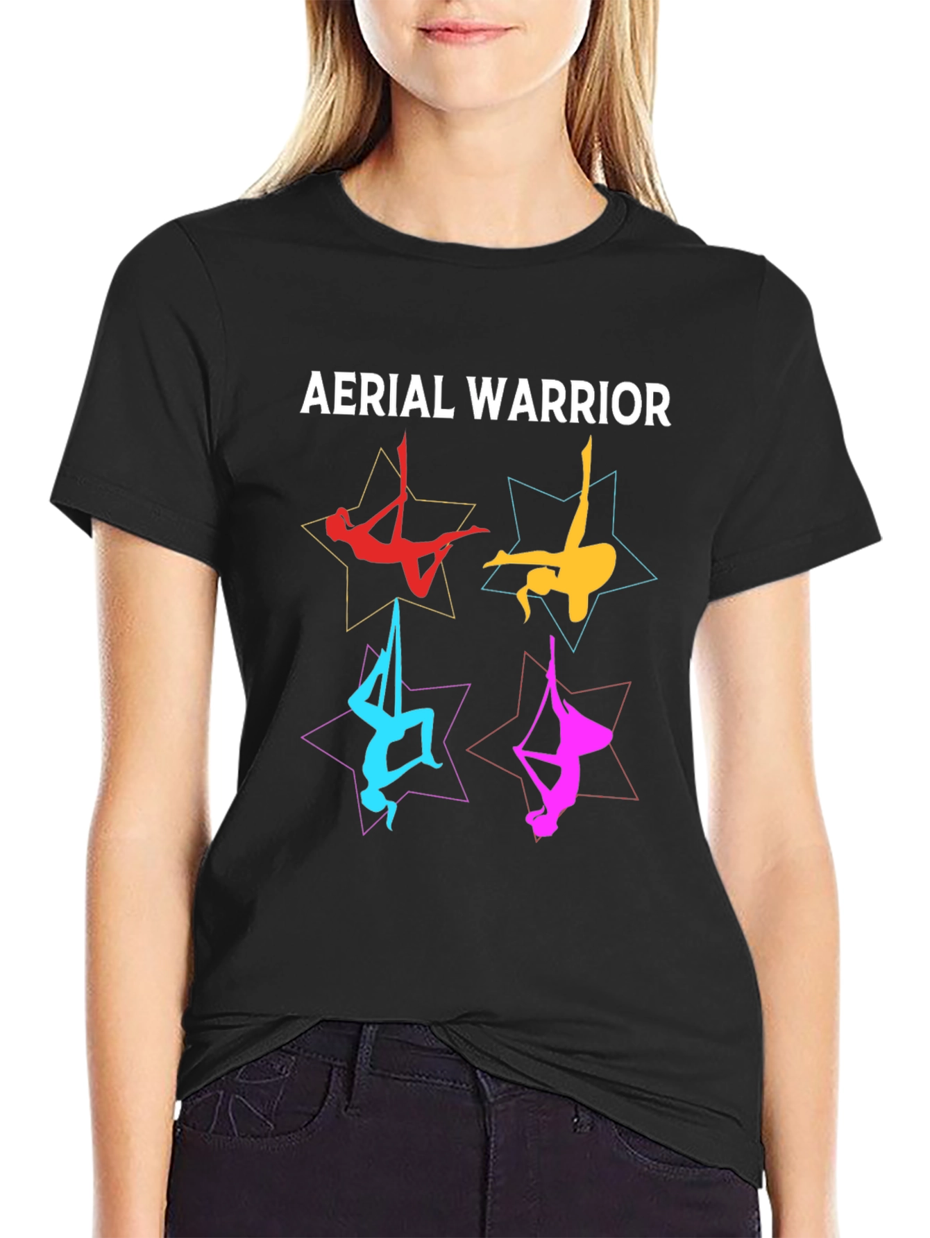 Aerial Warrior Graphic Tee - Unique Athlete Design