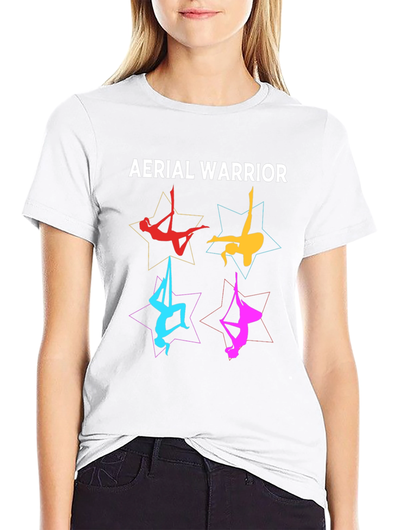 Aerial Warrior Graphic Tee - Unique Athlete Design