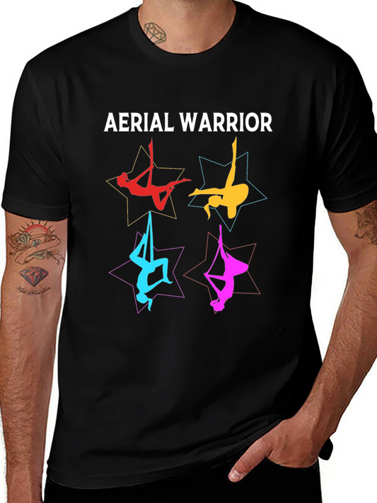 Aerial Warrior Graphic Tee - Unique Athlete Design