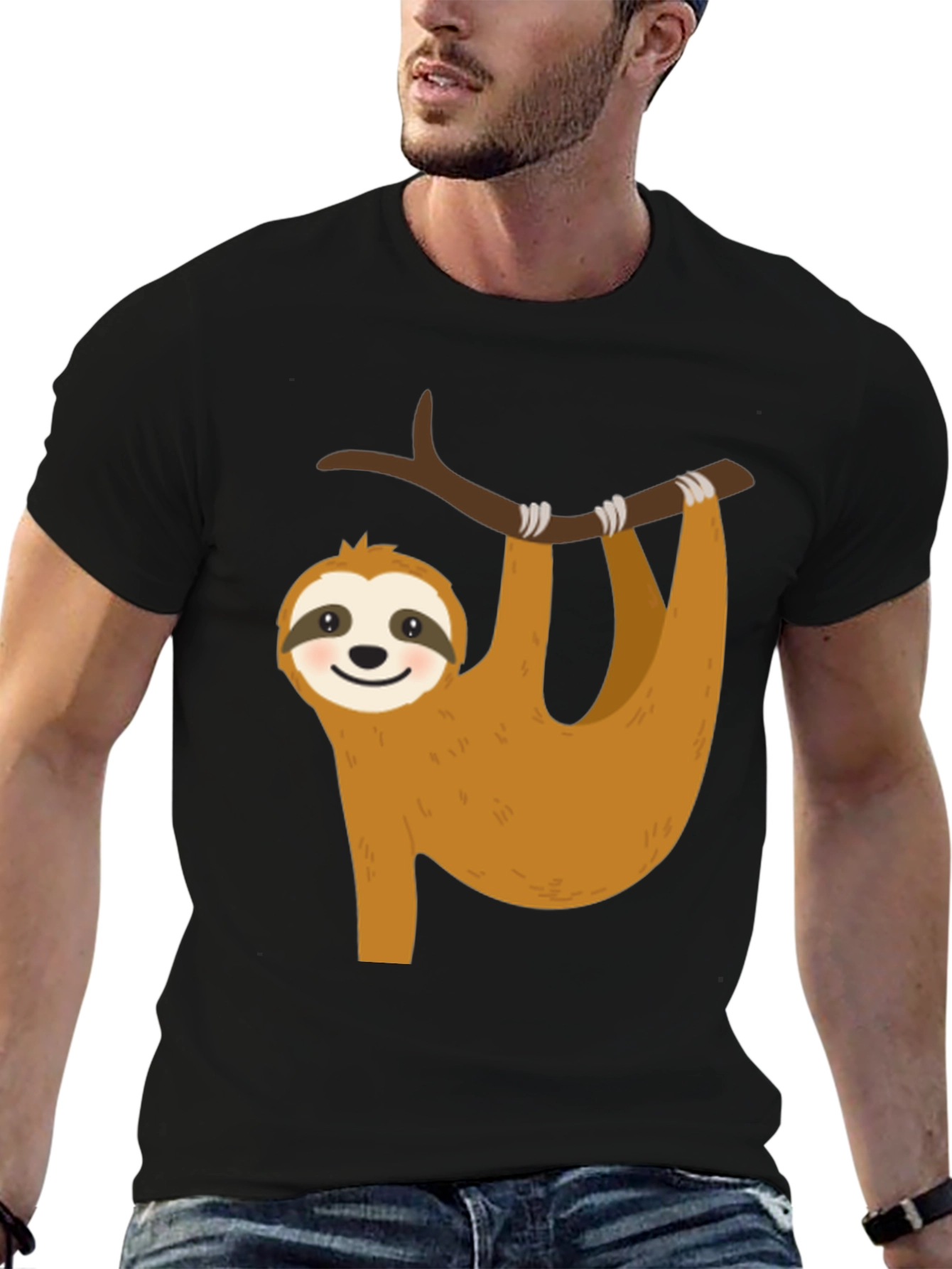 Sloth Hangin Around Graphic Tee