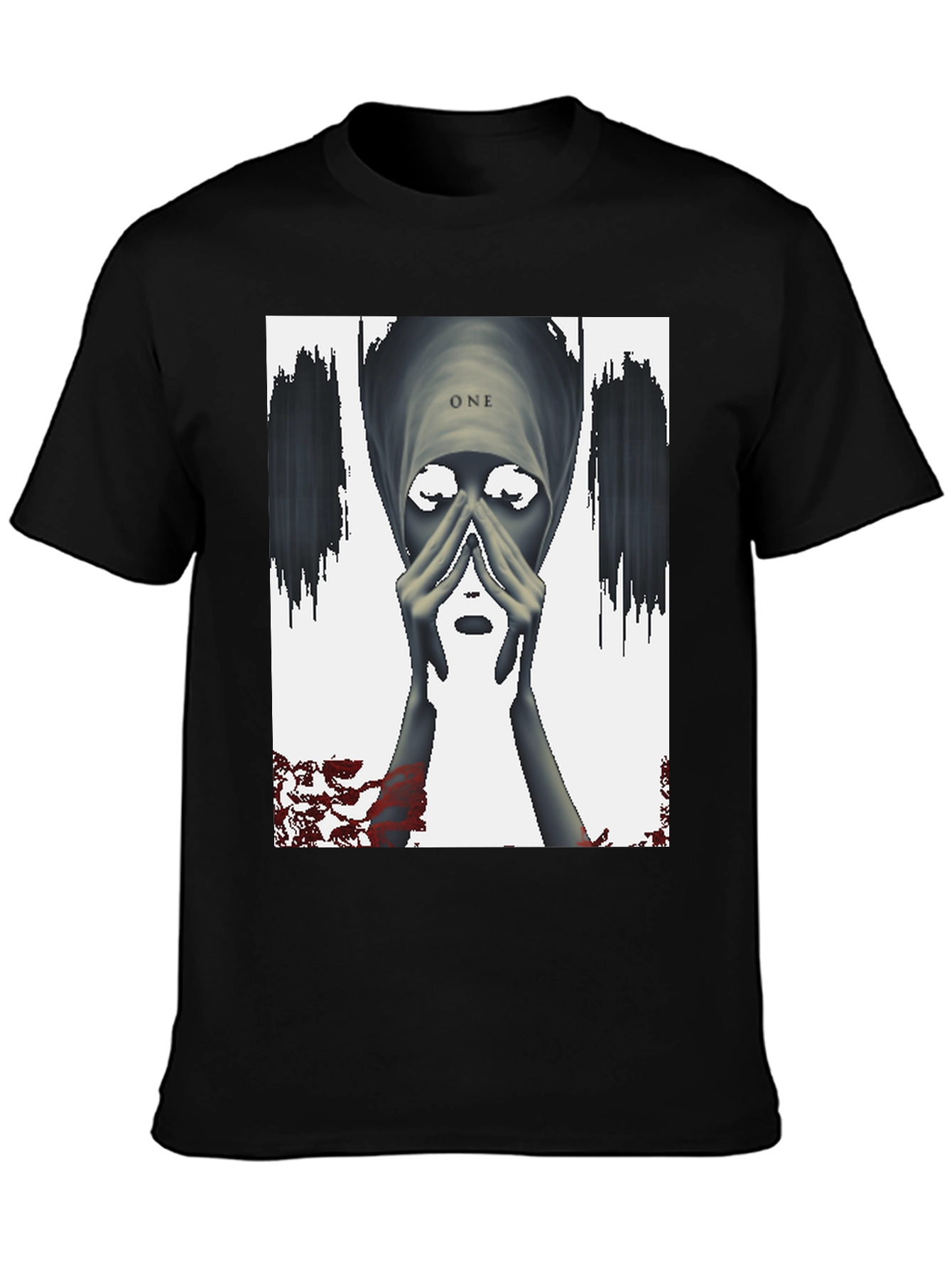 One Graphic Black T-Shirt