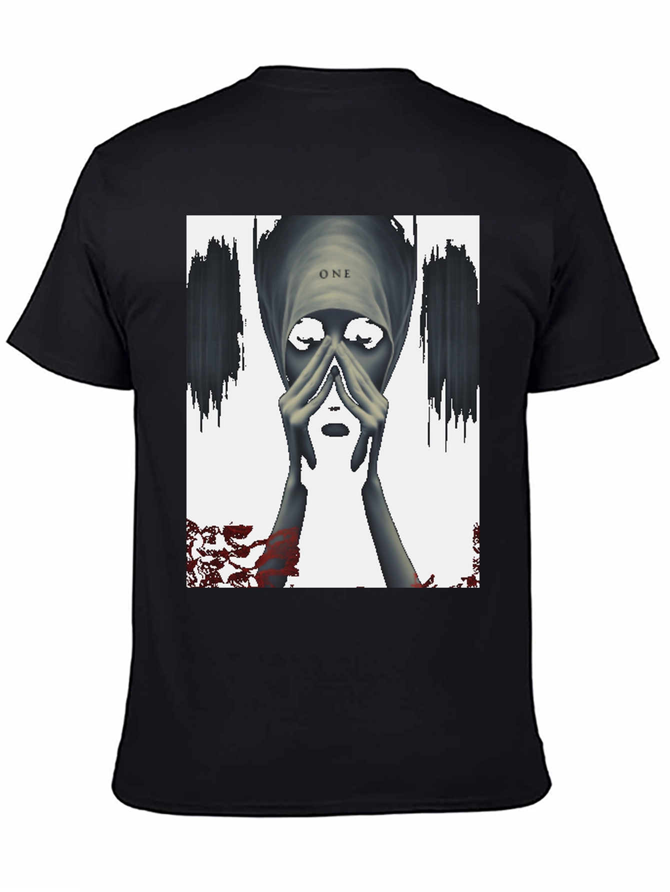 One Graphic Black T-Shirt