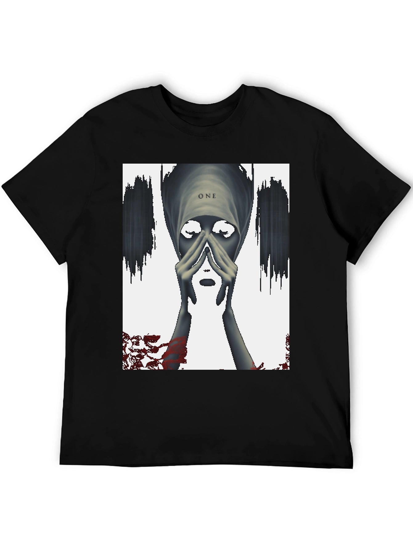 One Graphic Black T-Shirt
