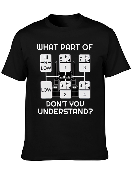 Truck Driver Gearshift T-Shirt