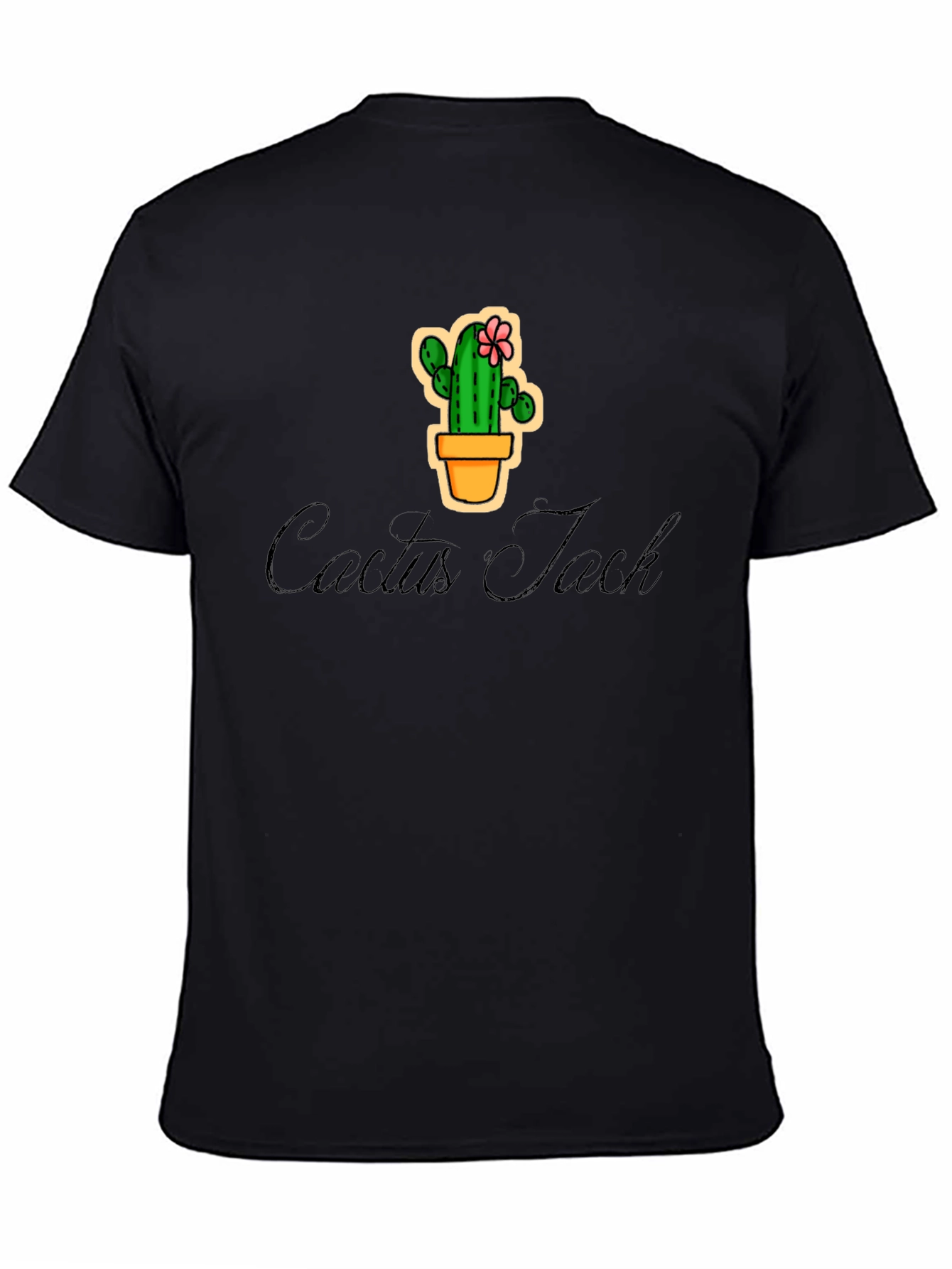 Cactus Jack Graphic T-Shirt - Black
