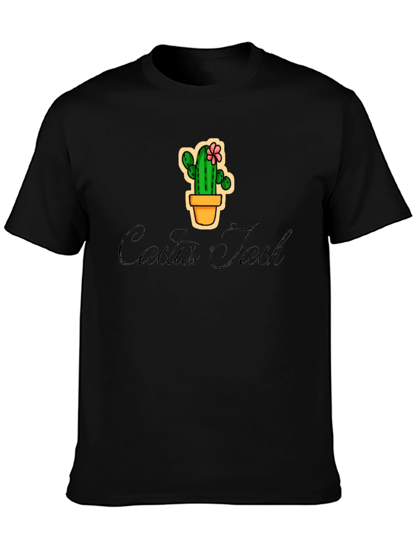 Cactus Jack Graphic T-Shirt - Black
