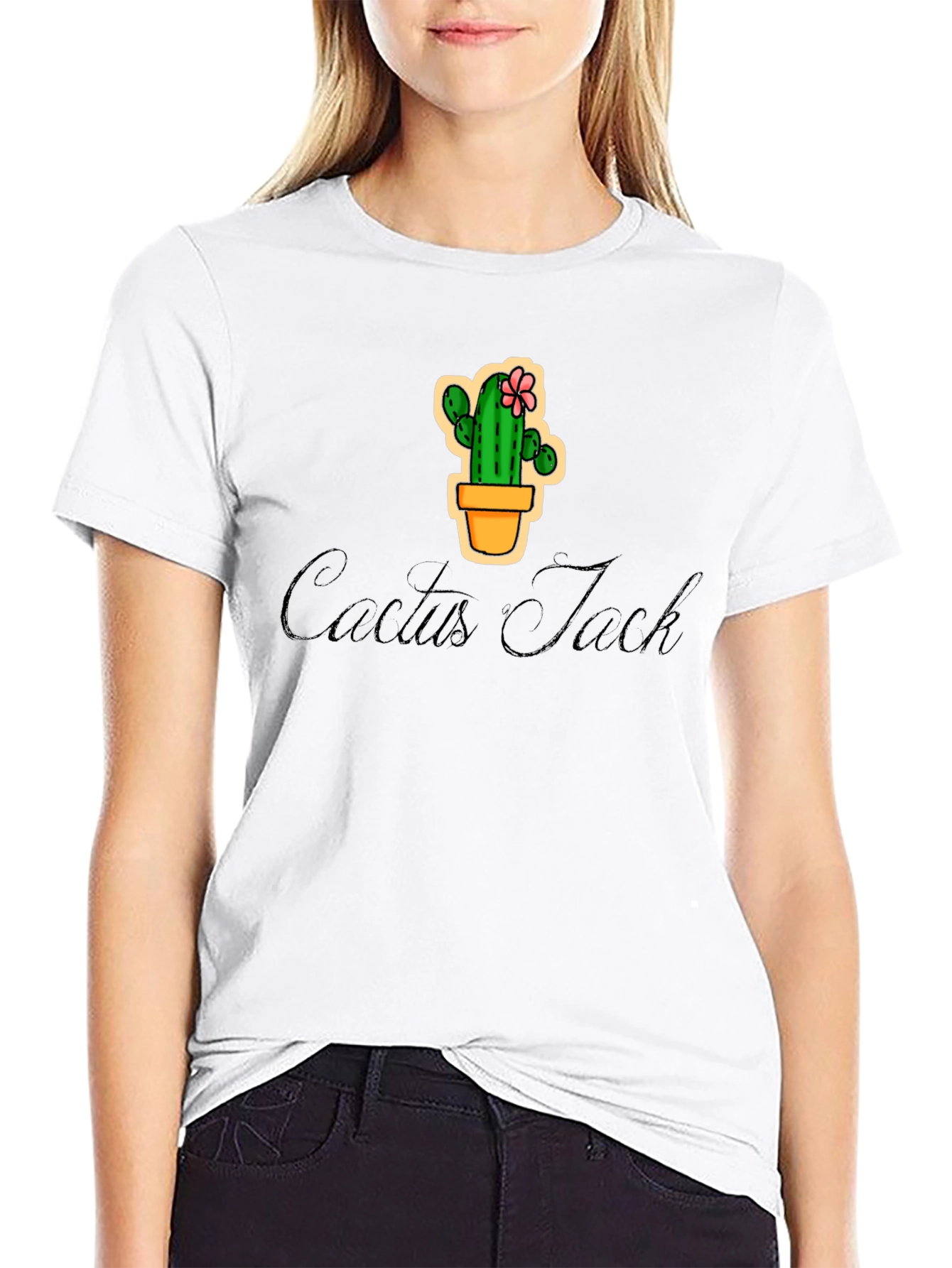 Cactus Jack Graphic T-Shirt - Black