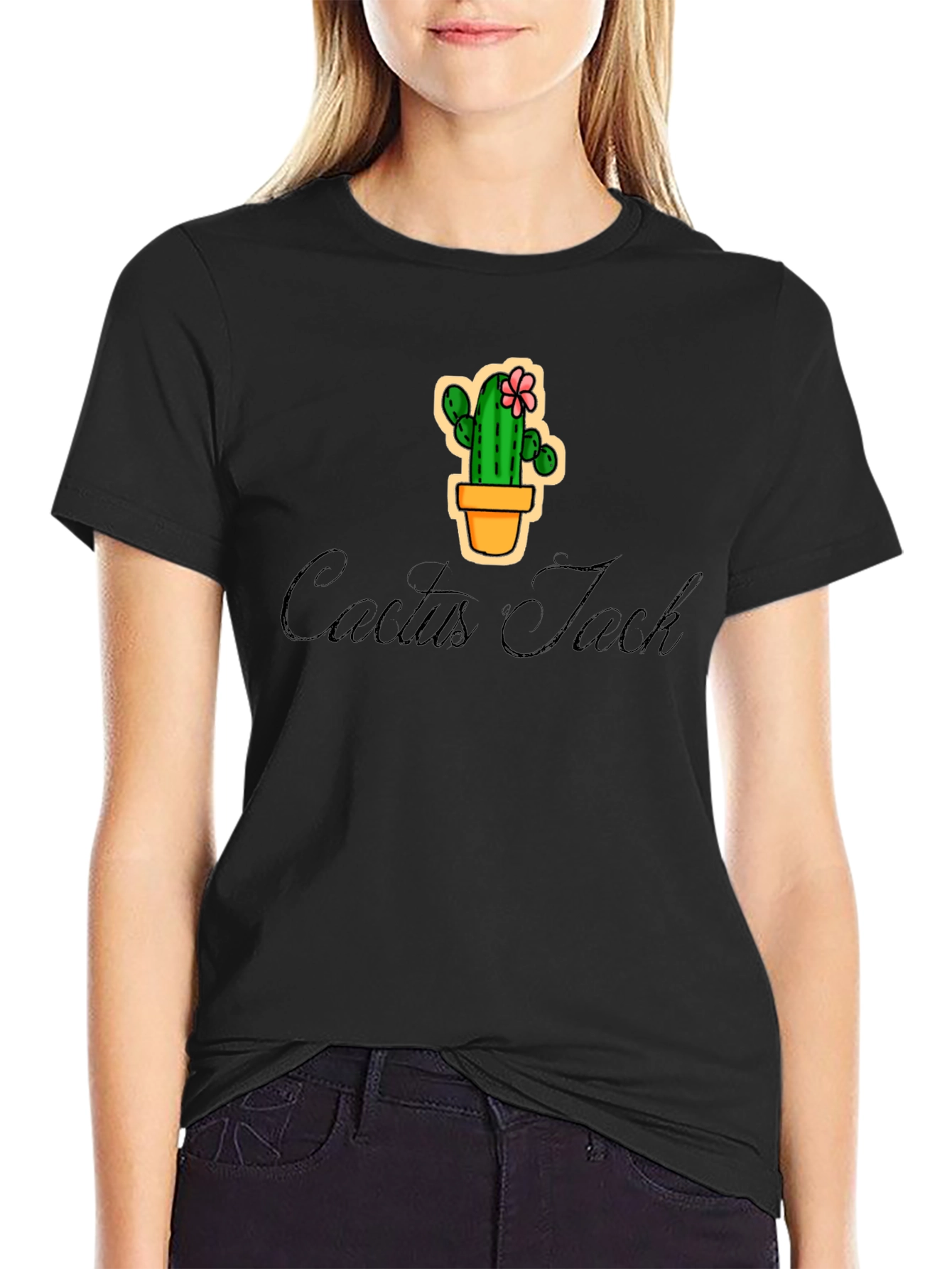 Cactus Jack Graphic T-Shirt - Black