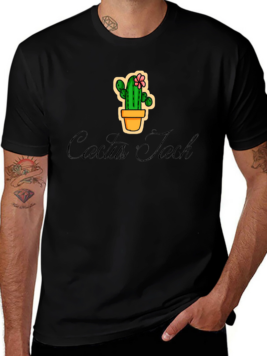Cactus Jack Graphic T-Shirt - Black