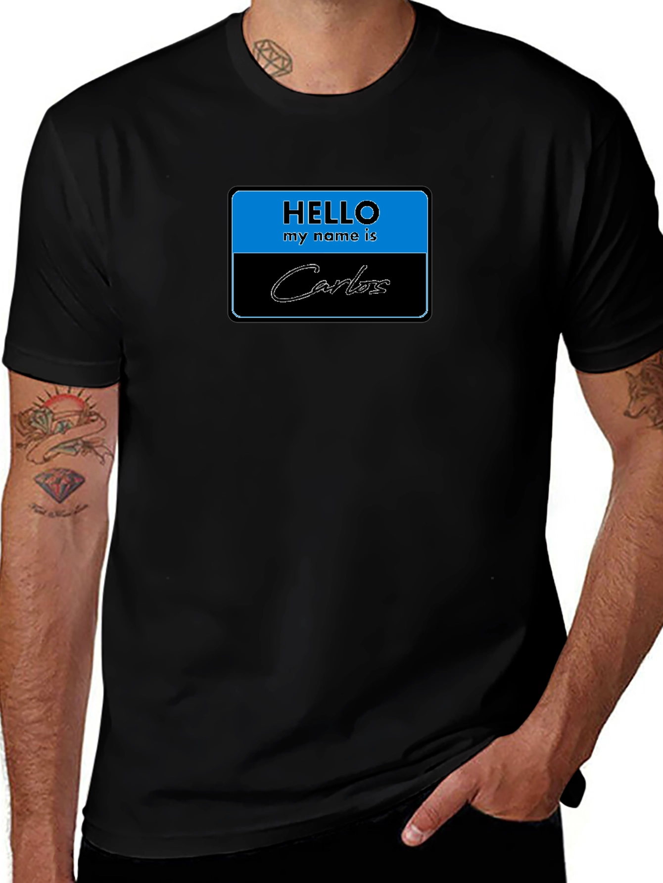 Hello My Name is Carlos T-Shirt