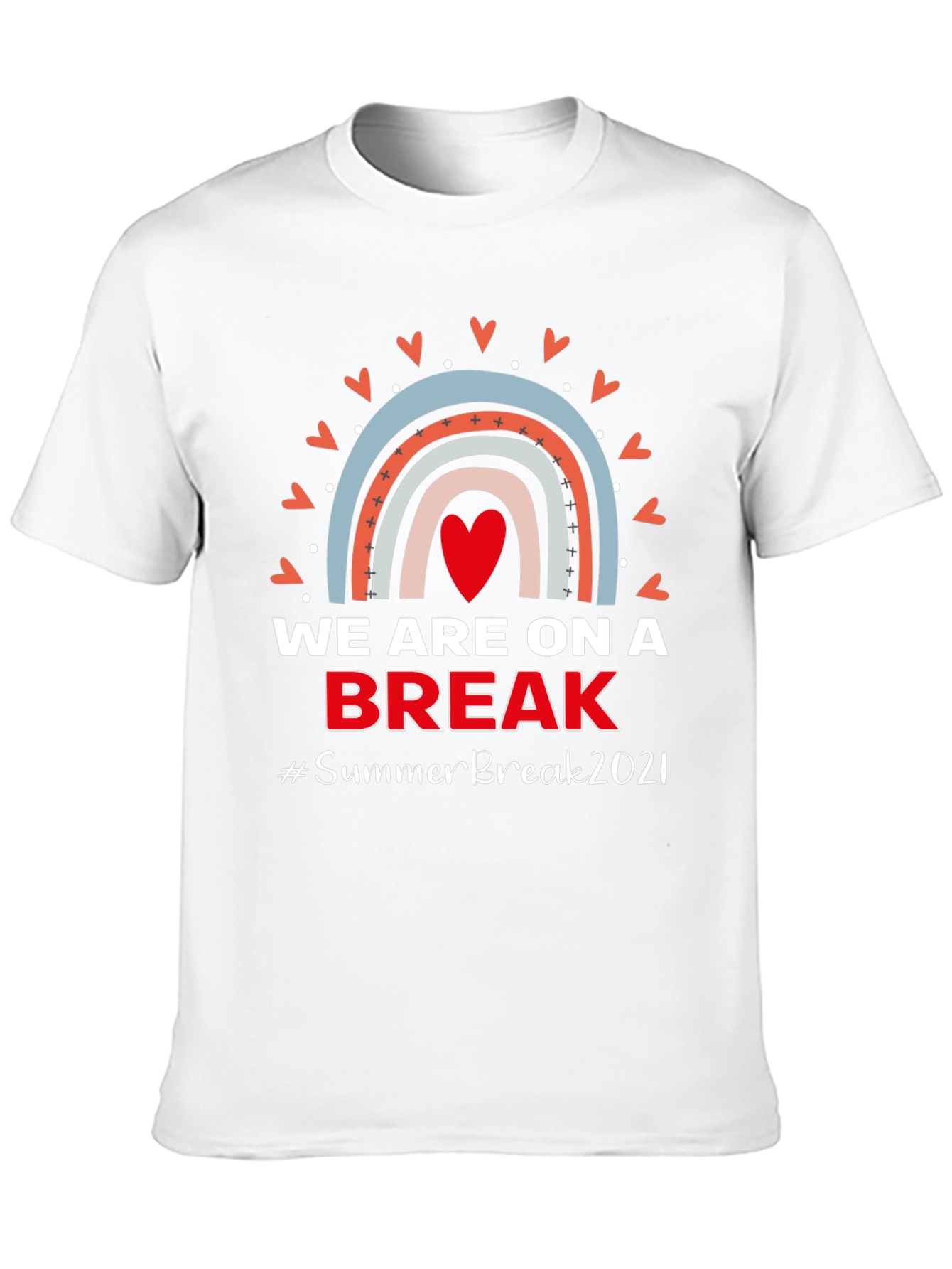 Summer Break Rainbow T-Shirt