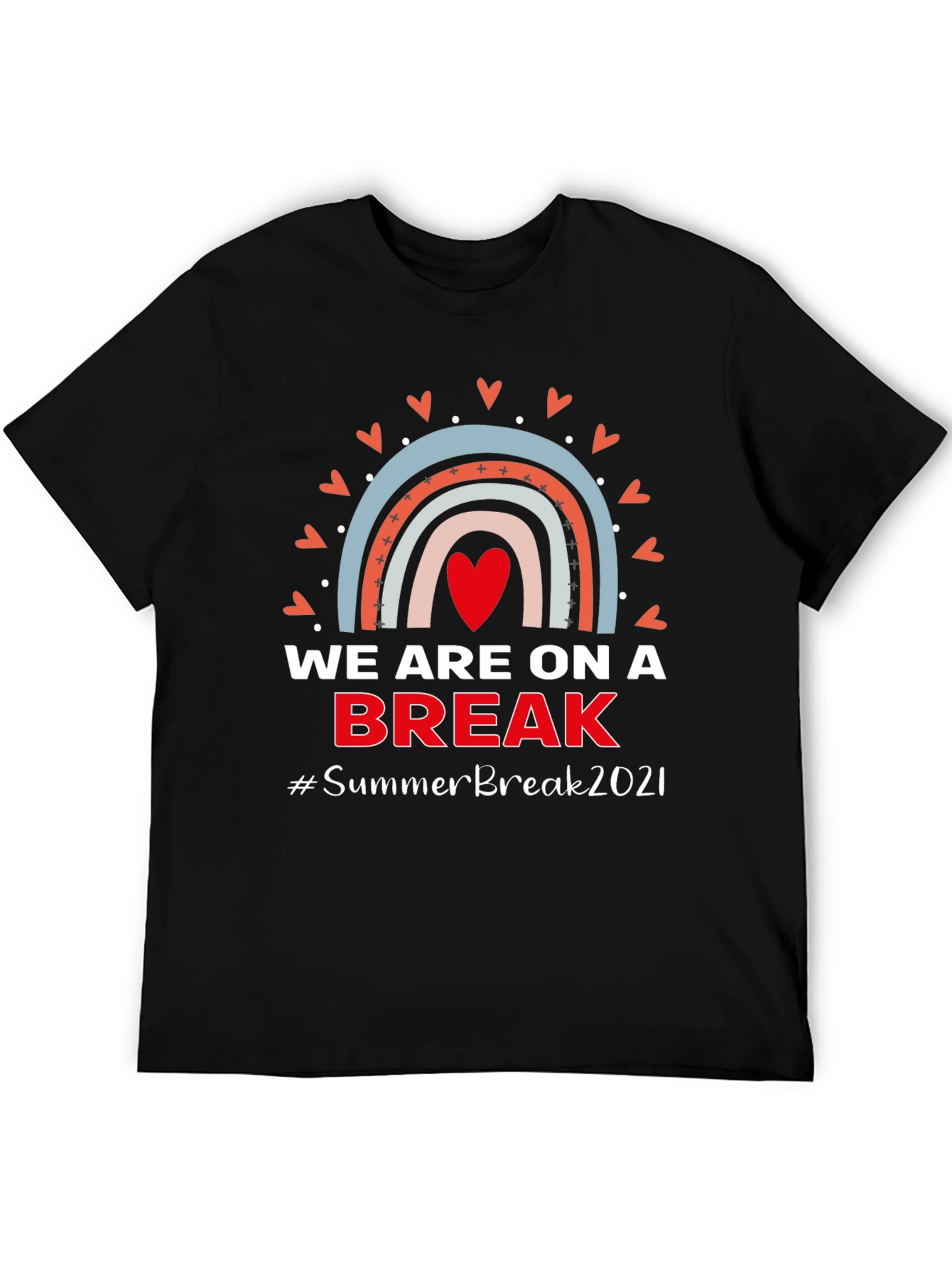 Summer Break Rainbow T-Shirt