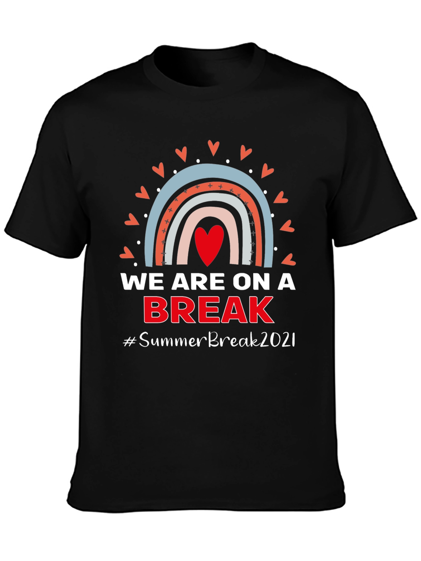 Summer Break Rainbow T-Shirt