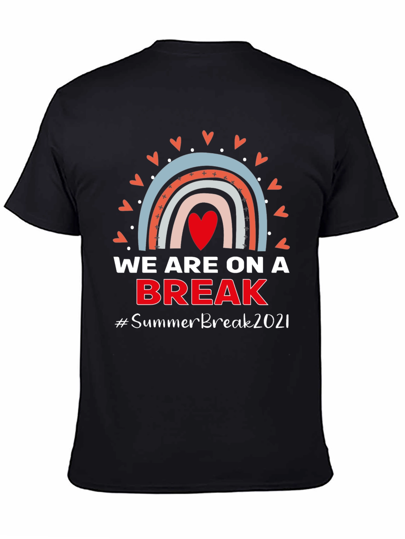 Summer Break Rainbow T-Shirt