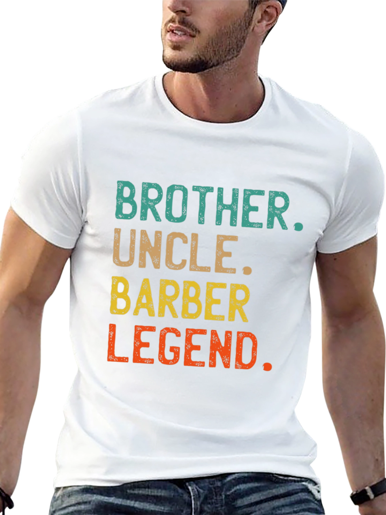 Brother Uncle Barber Legend T-Shirt