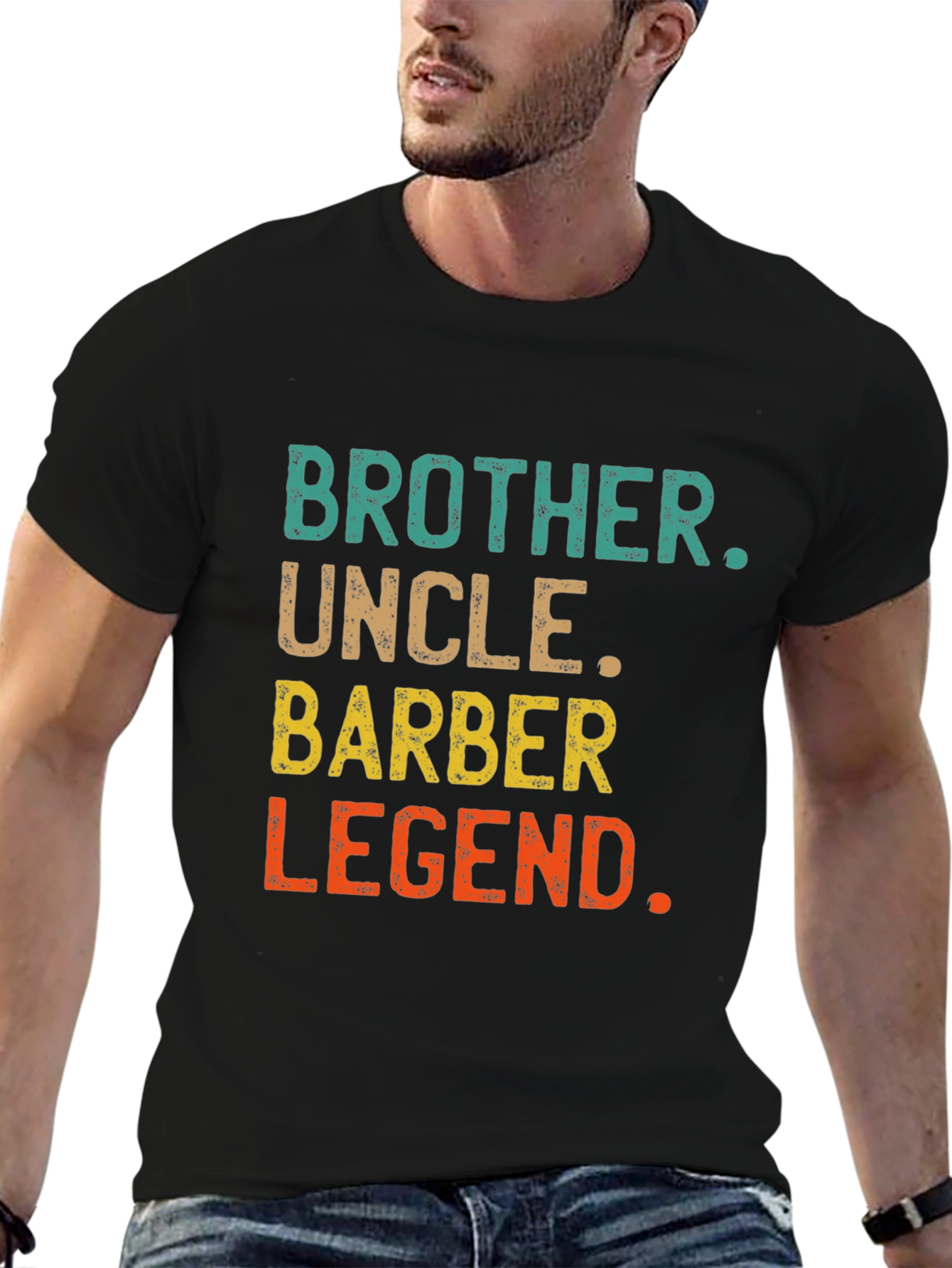 Brother Uncle Barber Legend T-Shirt